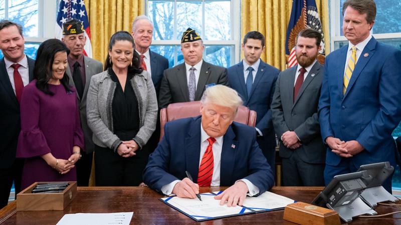 President Trump Signs The Supporting Veterans in STEM Careers Act