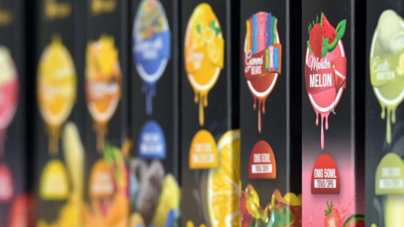 Flavored vaping products