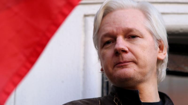 Julian Assange, Ecuadorian Embassy, London, England, 2017