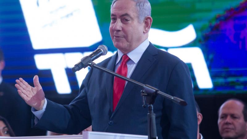 Israeli Prime Minister Benjamin Netanyahu on March 1, 2020