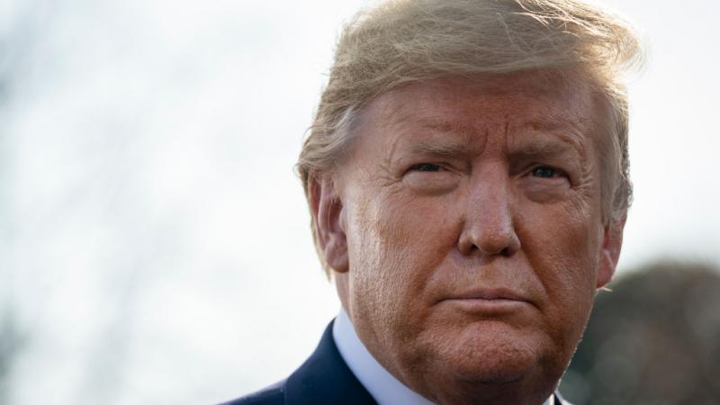 President Trump speaking to reporters on March 3, 2020