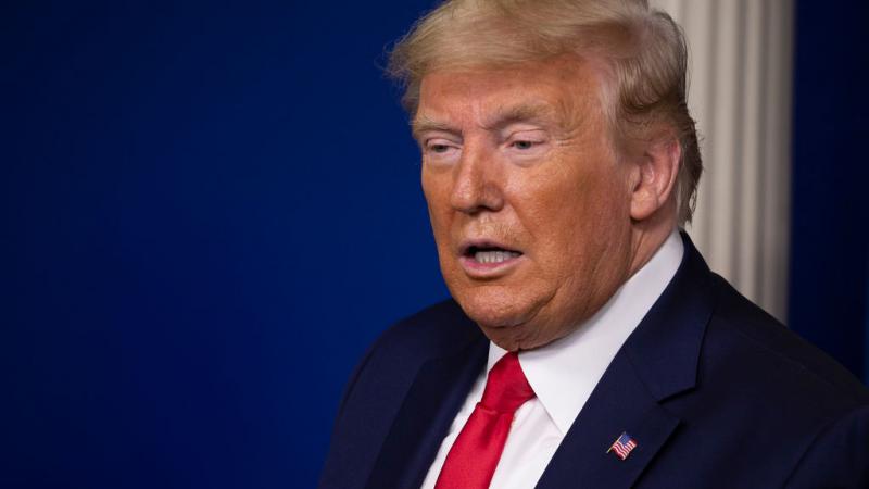 Trump on March 22, 2020