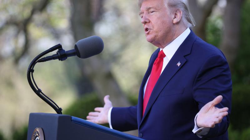 President Trump on March 30, 2020