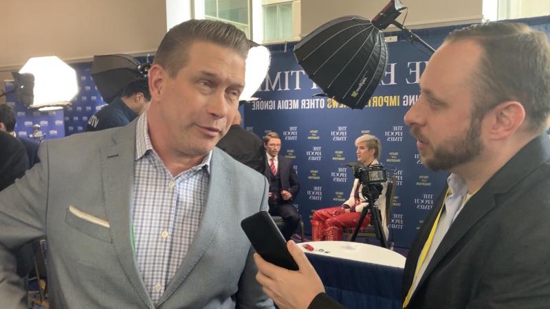 Stephen Baldwin is interviewed at CPAC 