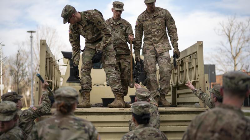 National Guard fighting coronavirus, Maryland