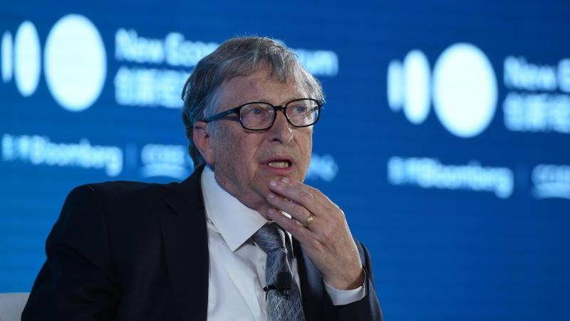 Bill Gates says mass shutdowns are needed to stop coronavirus spread.