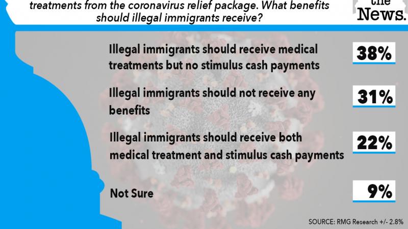 Just the News Poll, Illegal Immigrants and coronavirus relief package
