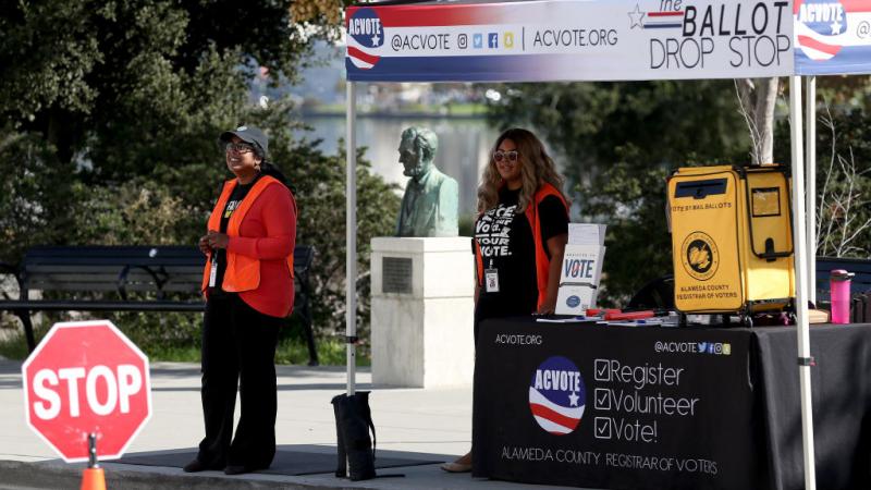 Drive-through voting