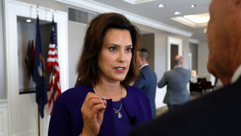 Michigan Gov. Gretchen Whitmer, photo from 2018 when Whitmer was a gubernatorial candidate