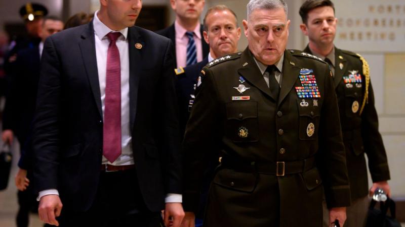 General Mark Milley on Capitol Hill
