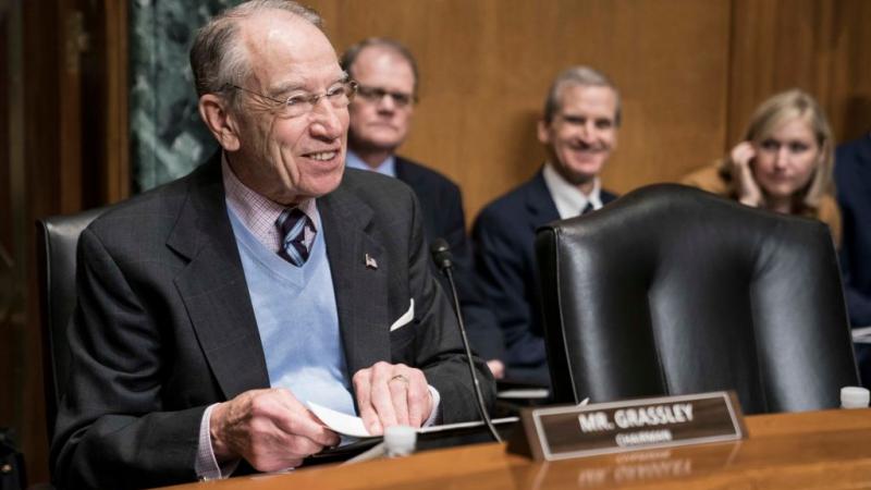 Sen. Chuck Grassley in February 2020