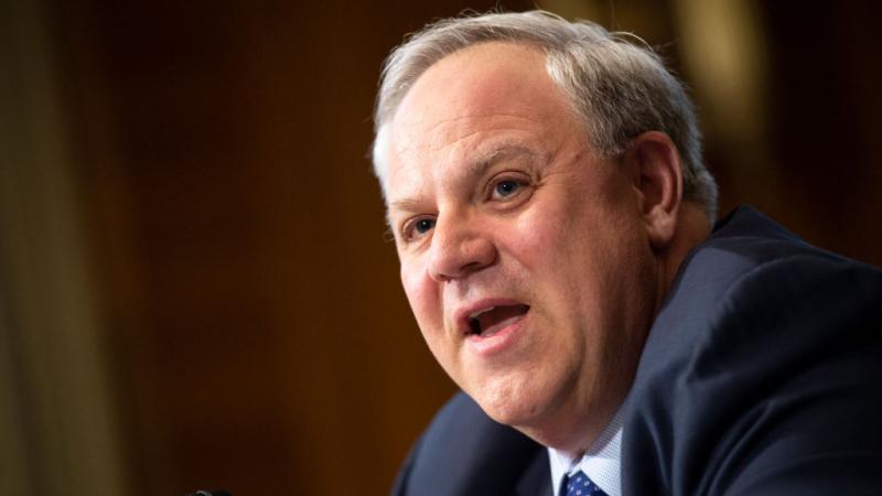 Current Secretary of the Interior David Bernhardt on March 10, 2020, when he was Acting Secretary