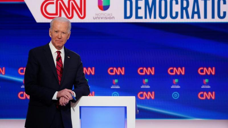 Joe Biden on March 15, 2020