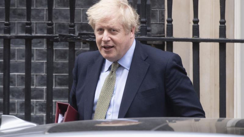 British PM Boris Johnson in March 2020