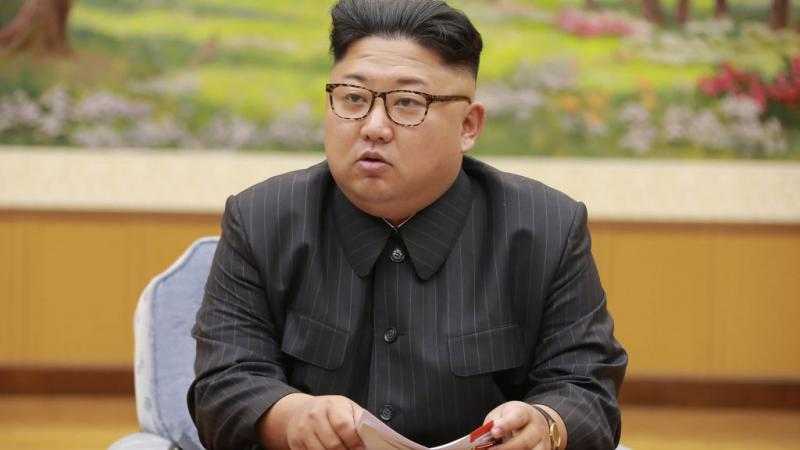 North Korean leader Kim Jong Un in 2017