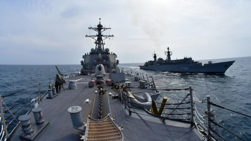 USS Porter in the Black Sea
