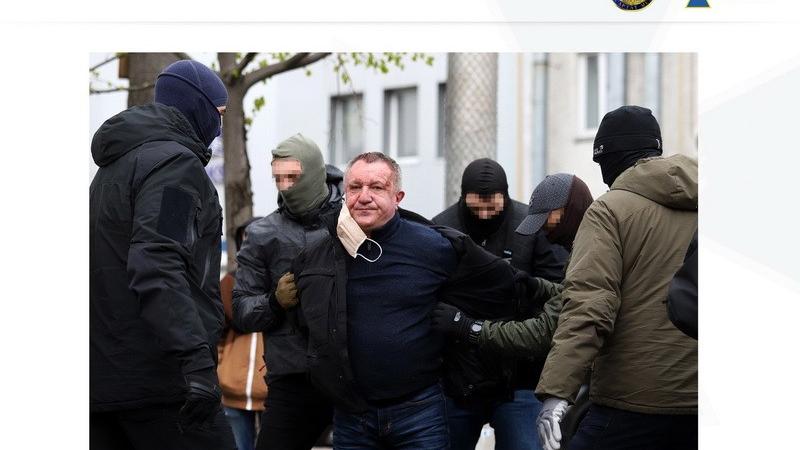 Ukrainian Maj. Gen. Valery Shaitanov was arrested by security forces