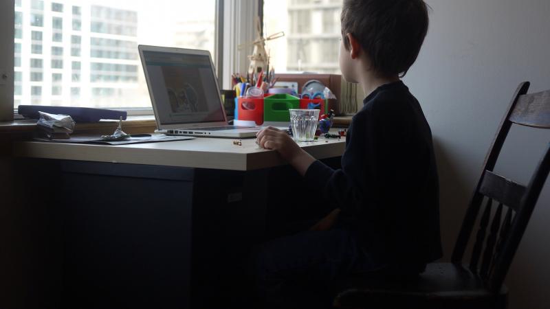 Children stuck at home due to the coronavirus are being exposed to porn and predators. 