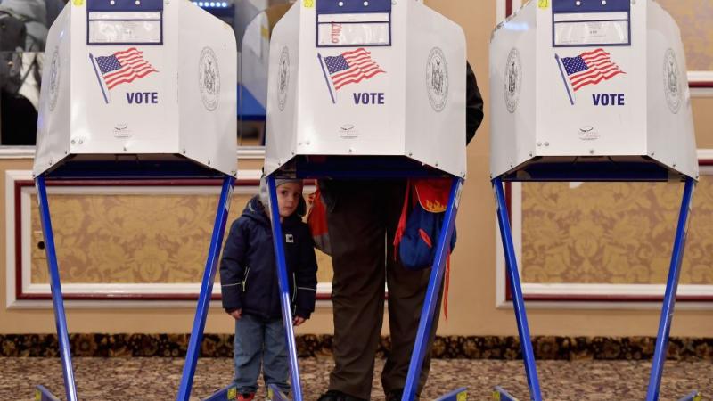 New York City polling station