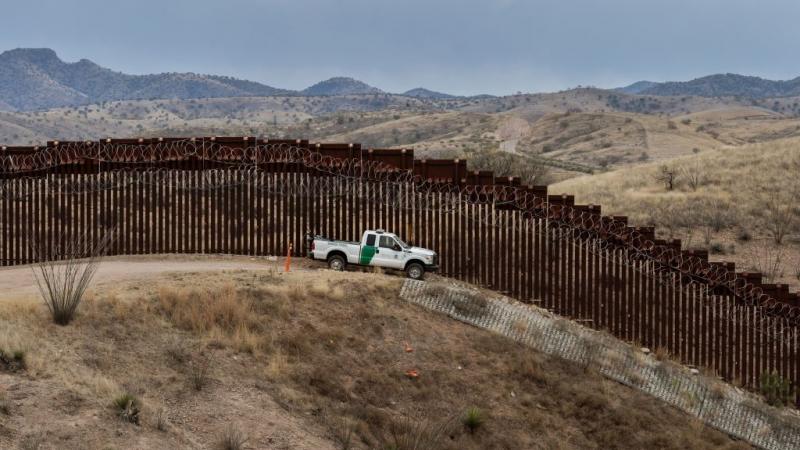 The U.S.-Mexico border wall