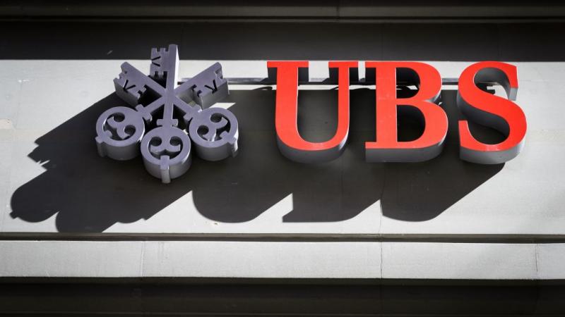 UBS sign in Bern in 2019