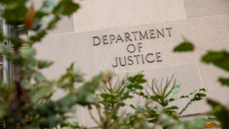 Department of Justice building in Washington DC in 2019