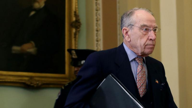 Sen. Chuck Grassley in January 2020