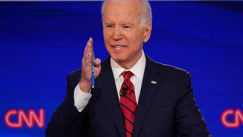 Joe Biden in March 2020