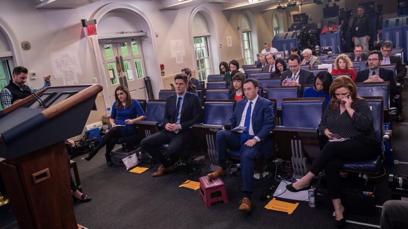 The White House press pool
