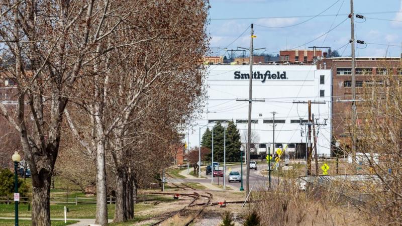 The Smithfield plant in Sioux Falls, South Dakota