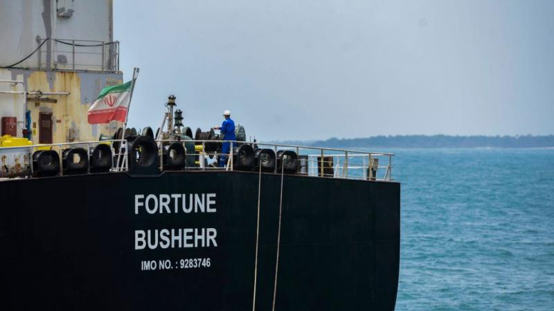 Fortune, the first of five Iranian oil tankers en route to Venezuela for an oil delivery