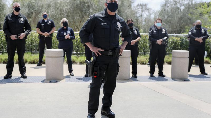 Los Angles Police Department officers 