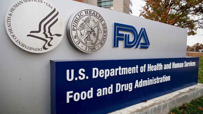 Outside of FDA headquarters in White Oak, Maryland