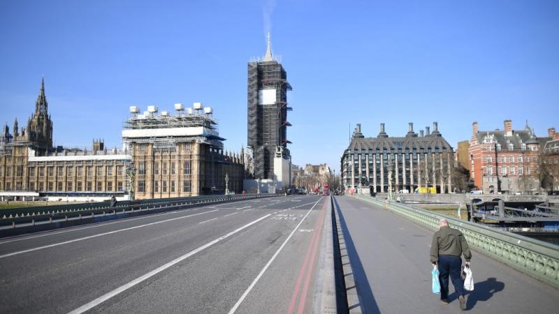 Parliament during lockdown
