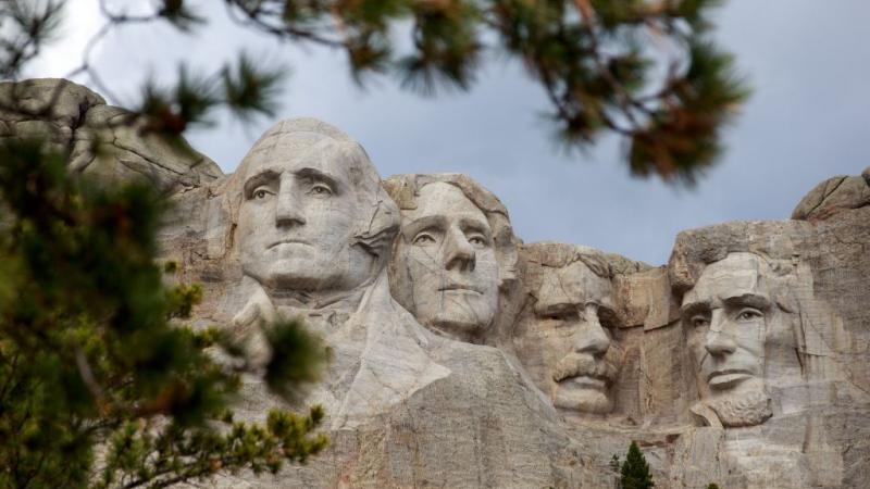 Mount Rushmore on April 23, 2020