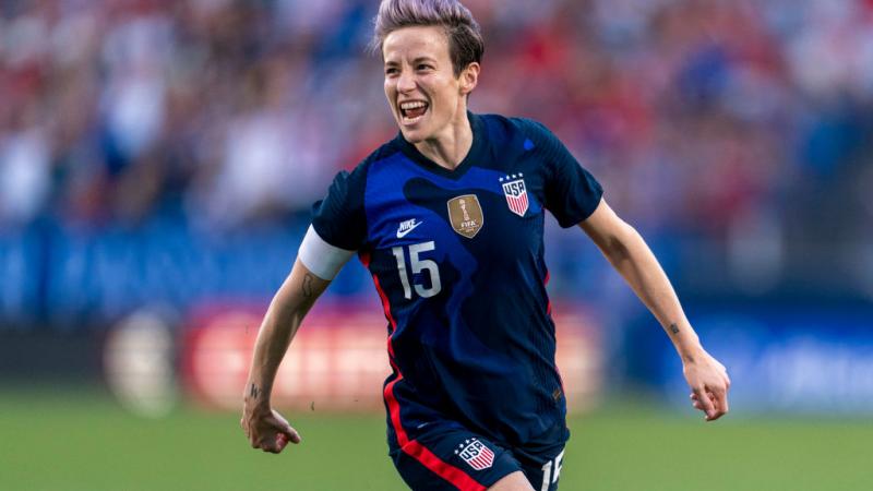 Megan Rapinoe in March 2020