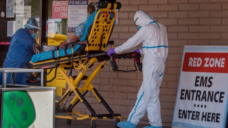 A coronavirus patient in Arizona, May 24