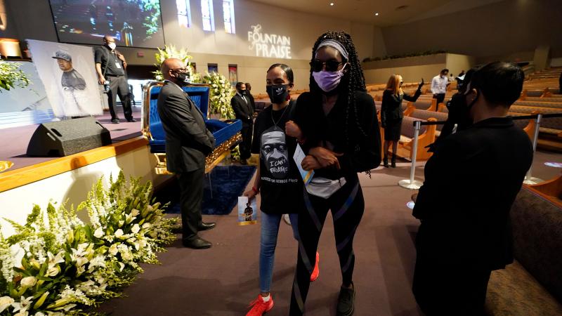 George Floyd Memorial in Houston, TX June 8, 2020