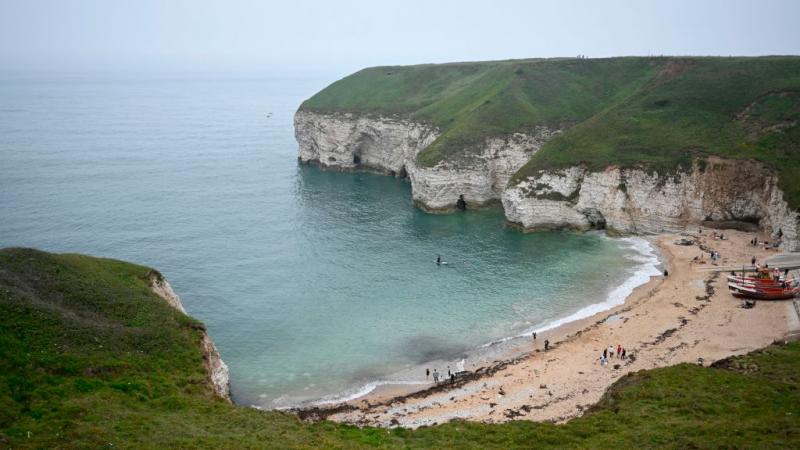 Flamborough Head, off the Northeast Coast of England, where the training exercise was taking place before the jet crashed