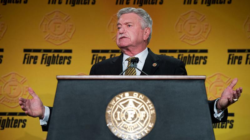 Harold Schaitberger, president of the International Association of Firefighters in 2015