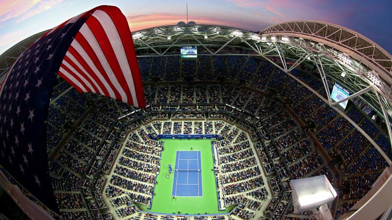 Arthur Ashe Stadium at the USTA Billie Jean National Tennis Center in 2016
