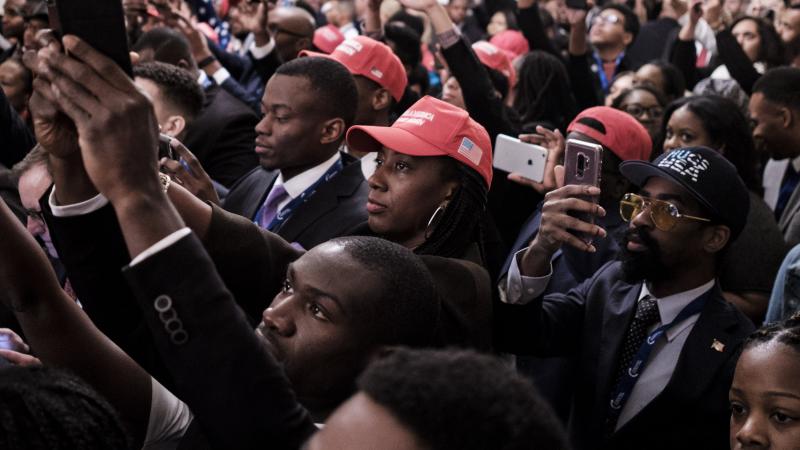 Young African-American Conservatives with Turning Point USA