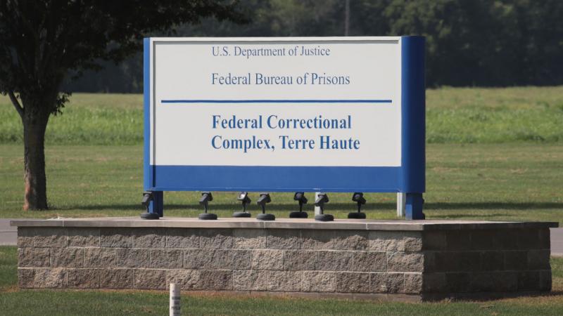 The federal penitentiary in Terre Haute, Indiana