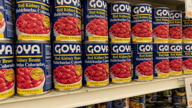 Goya Foods products on July 10, 2020
