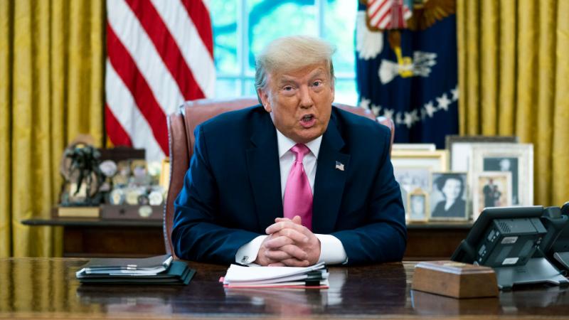 President Trump on July 20, 2020