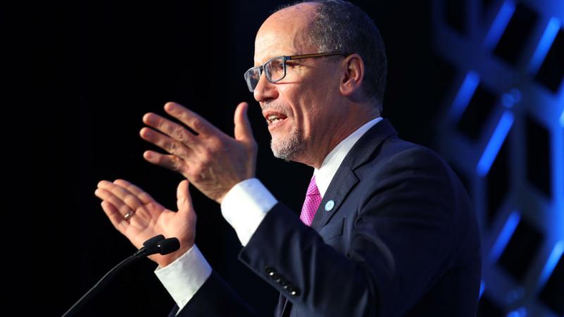 Democratic National Committee Chairman Tom Perez in February 2020