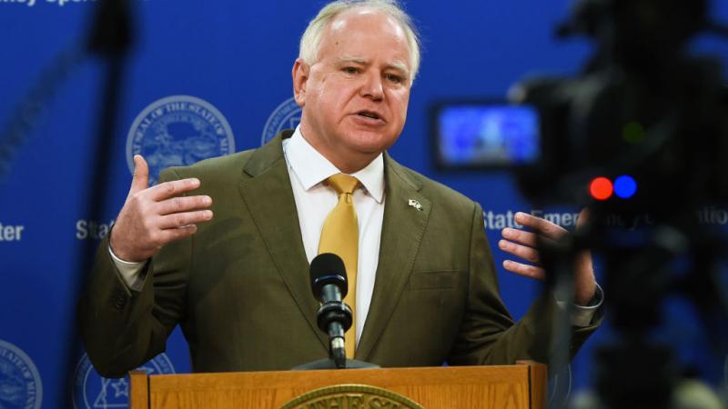 Minnesota Gov. Tim Walz on April 20, 2020
