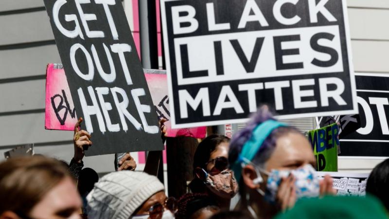 Black Lives Matter march in Portland, Oregon, Aug. 28