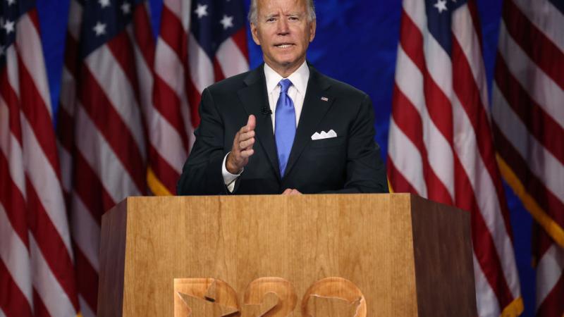 Joe Biden on August 20, 2020