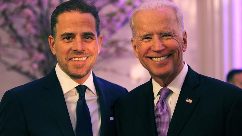 Hunter Biden and Joe Biden in 2016